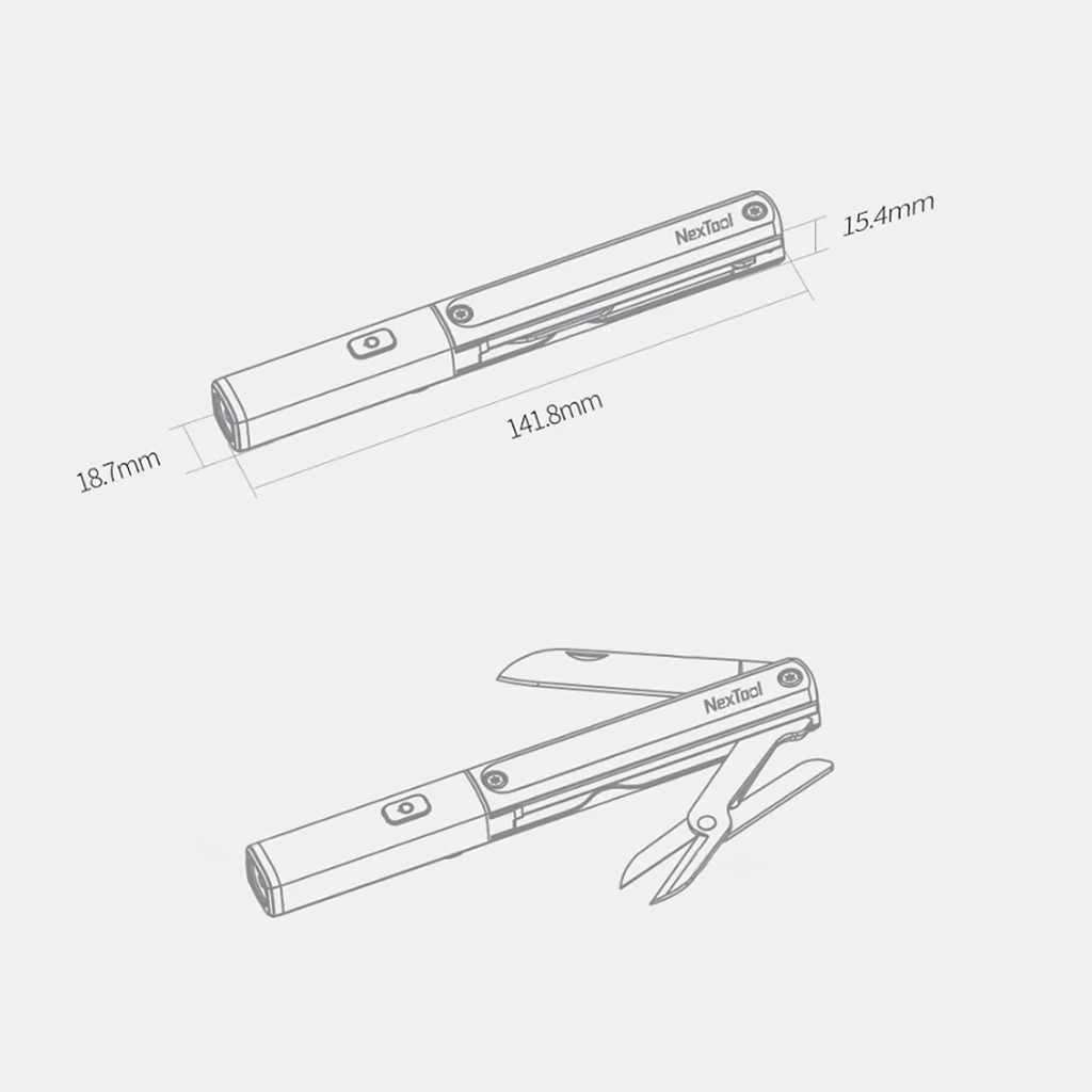 Многофункциональный мультитул 3 в 1 Xiaomi Nextool N1 Многофункциональный мультитул 3 в 1 Xiaomi Nextool N1