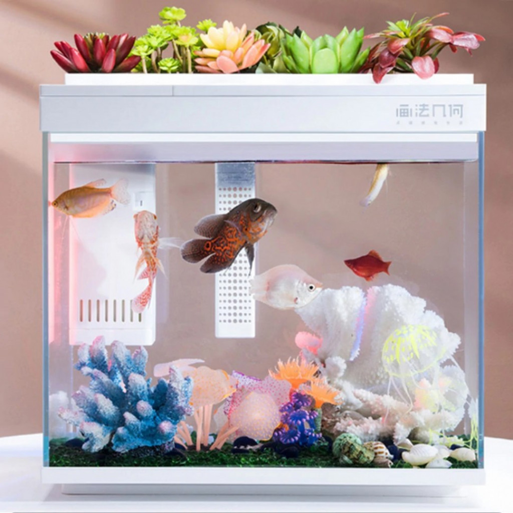 Умный аквариум Xiaomi AI Smart Modular Fish Tank (HF-JHYG006)