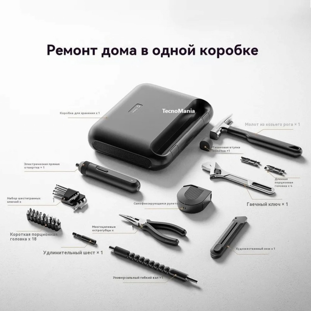Набор инструментов Xiaomi Mijia Tool Kit 32 in 1 (MJGJX001QW) Набор инструментов Xiaomi Mijia Tool Kit 32 in 1 (MJGJX001QW)