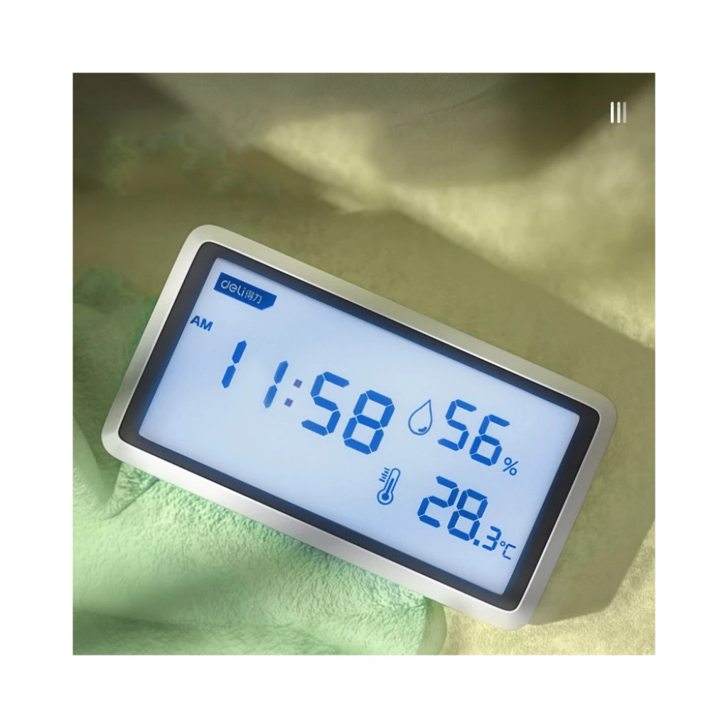 Метеостанция Xiaomi Deli Electronic Thermometer (DL33601) Метеостанция Xiaomi Deli Electronic Thermometer (DL33601)