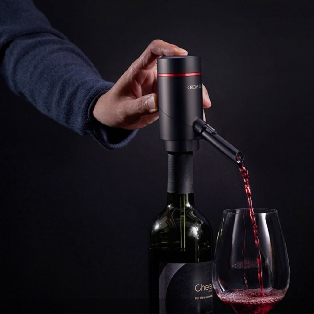 Электрический аэратор-диспенсер Circle Joy Electric Wine Aerator (CJ-XFJQ01)