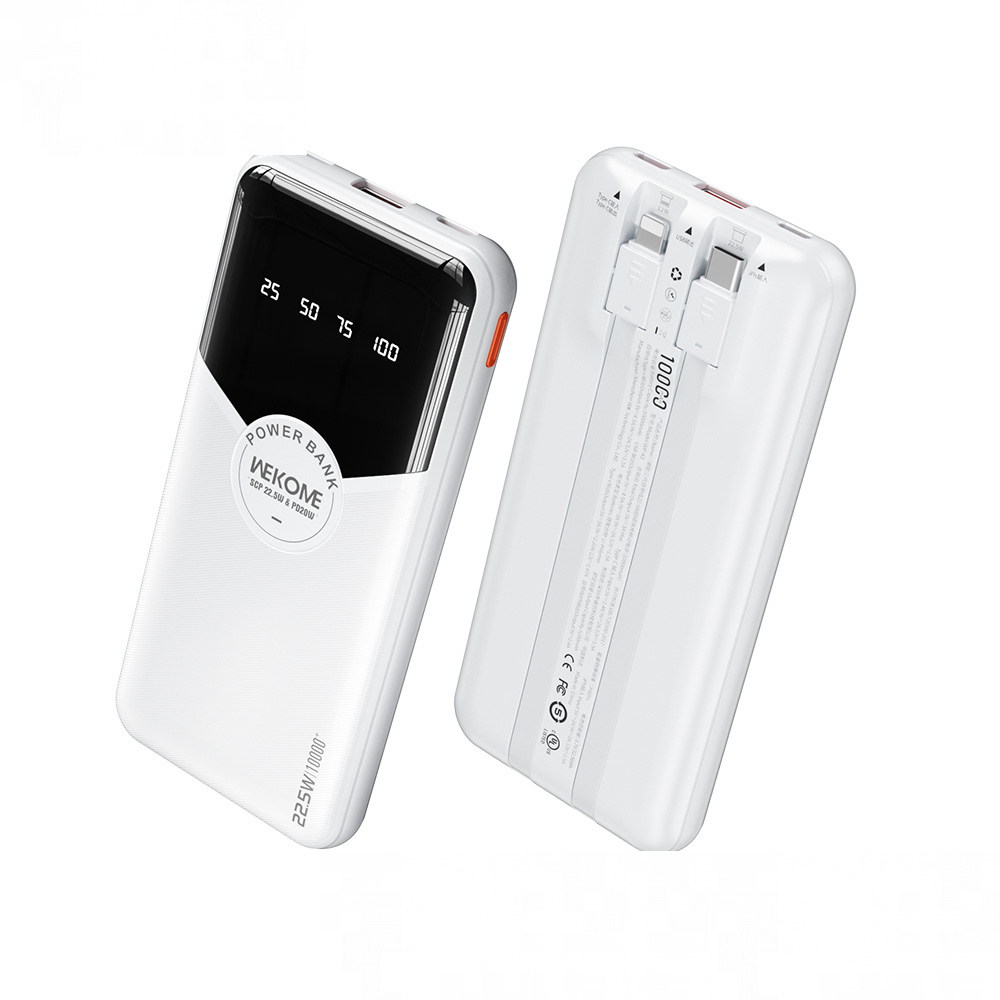 Внешний аккумулятор WEKOME Power Bank 10000mAh (WP-59) Внешний аккумулятор WEKOME Power Bank 10000mAh (WP-59)