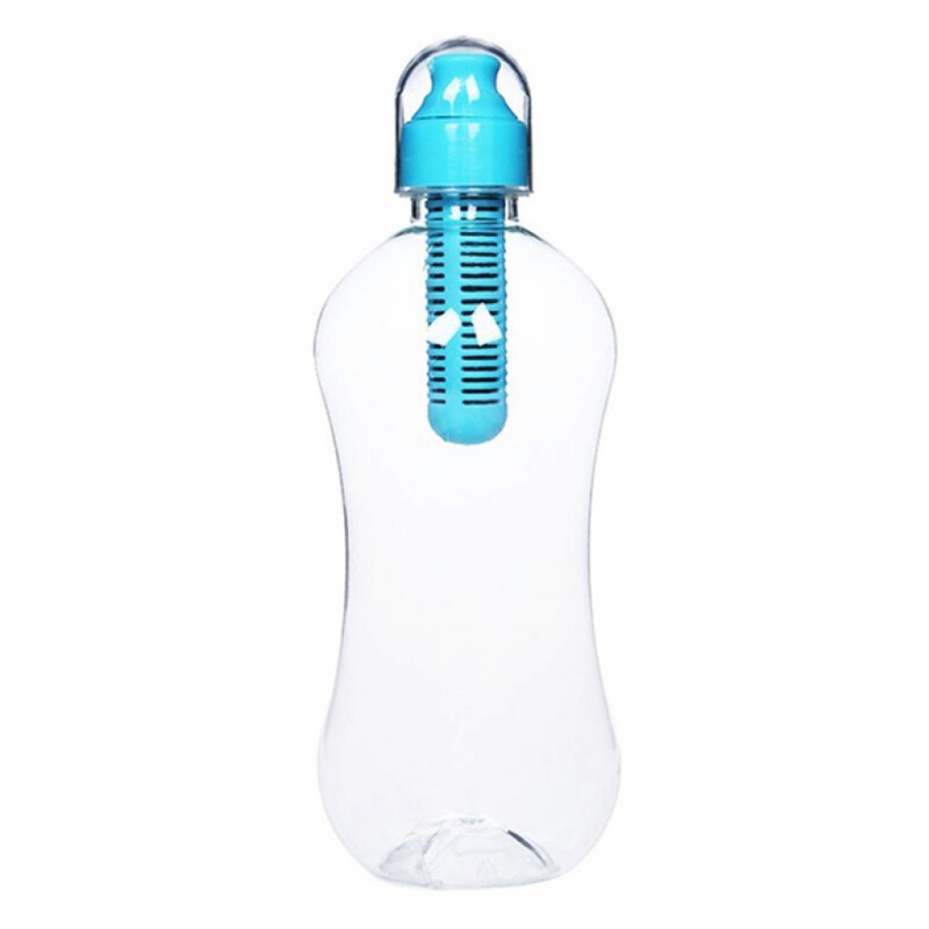 Бутылка для воды с фильтром увлажнения Qwerty Water Bottle With Humidification Filter 550 мл