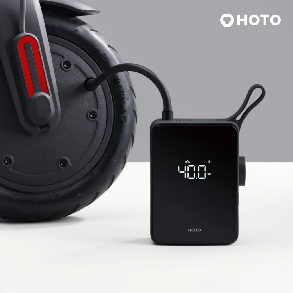 Насос автомобильный Xiaomi Hoto Electronic Air Pump (QWCQB001)