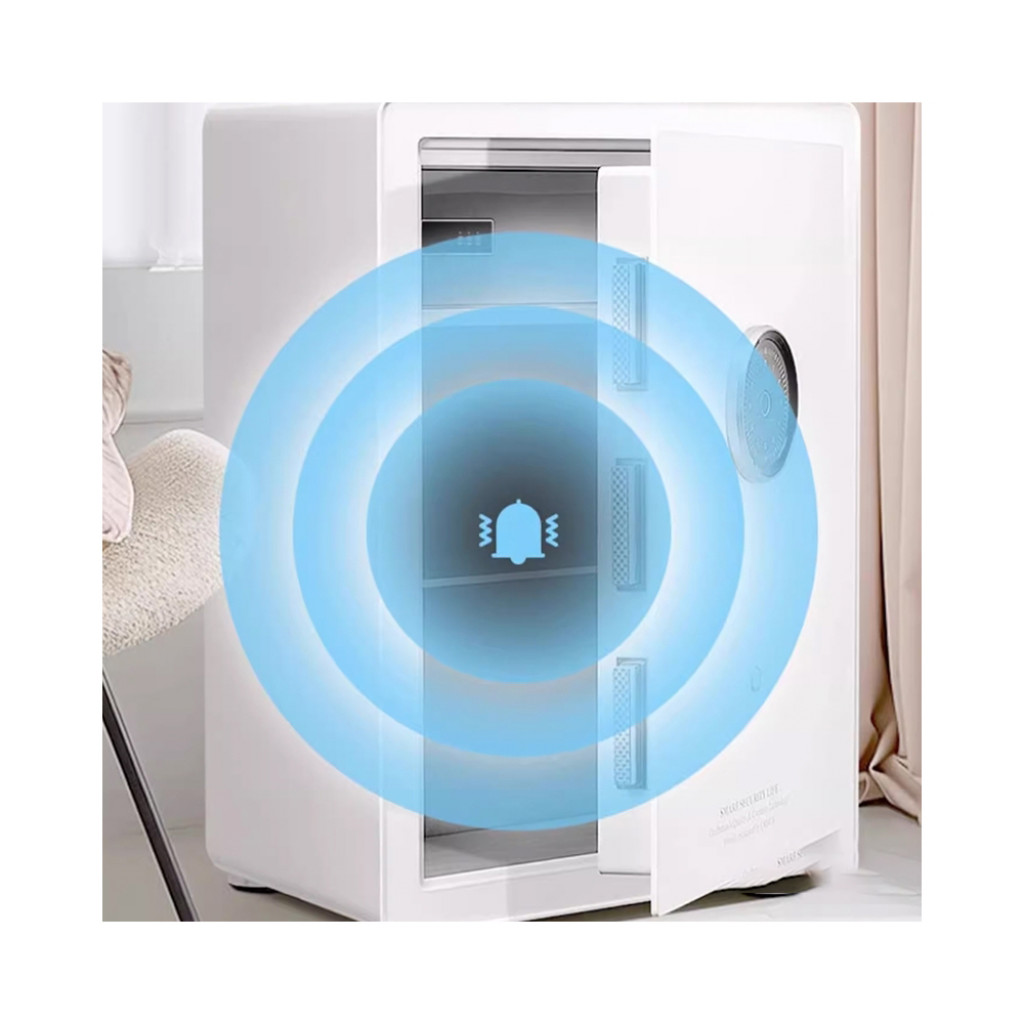 Умный электронный сейф со сканером отпечатка пальцев Xiaomi CRMCR Smart Safe Deposit Box Black (BGX-X1-30MK) Умный электронный сейф со сканером отпечатка пальцев Xiaomi CRMCR Smart Safe Deposit Box Black (BGX-X1-30MK)