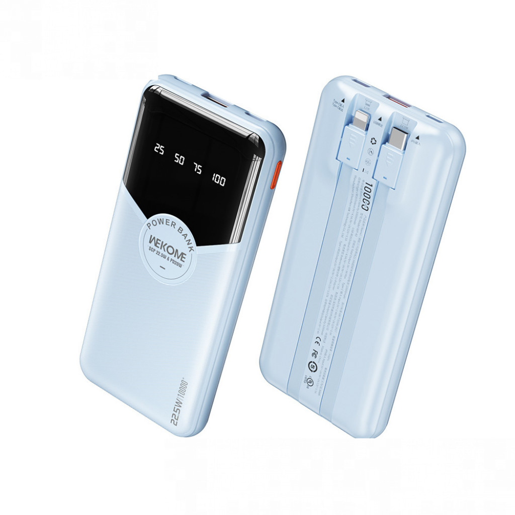 Внешний аккумулятор WEKOME Power Bank 10000mAh (WP-59) Внешний аккумулятор WEKOME Power Bank 10000mAh (WP-59)