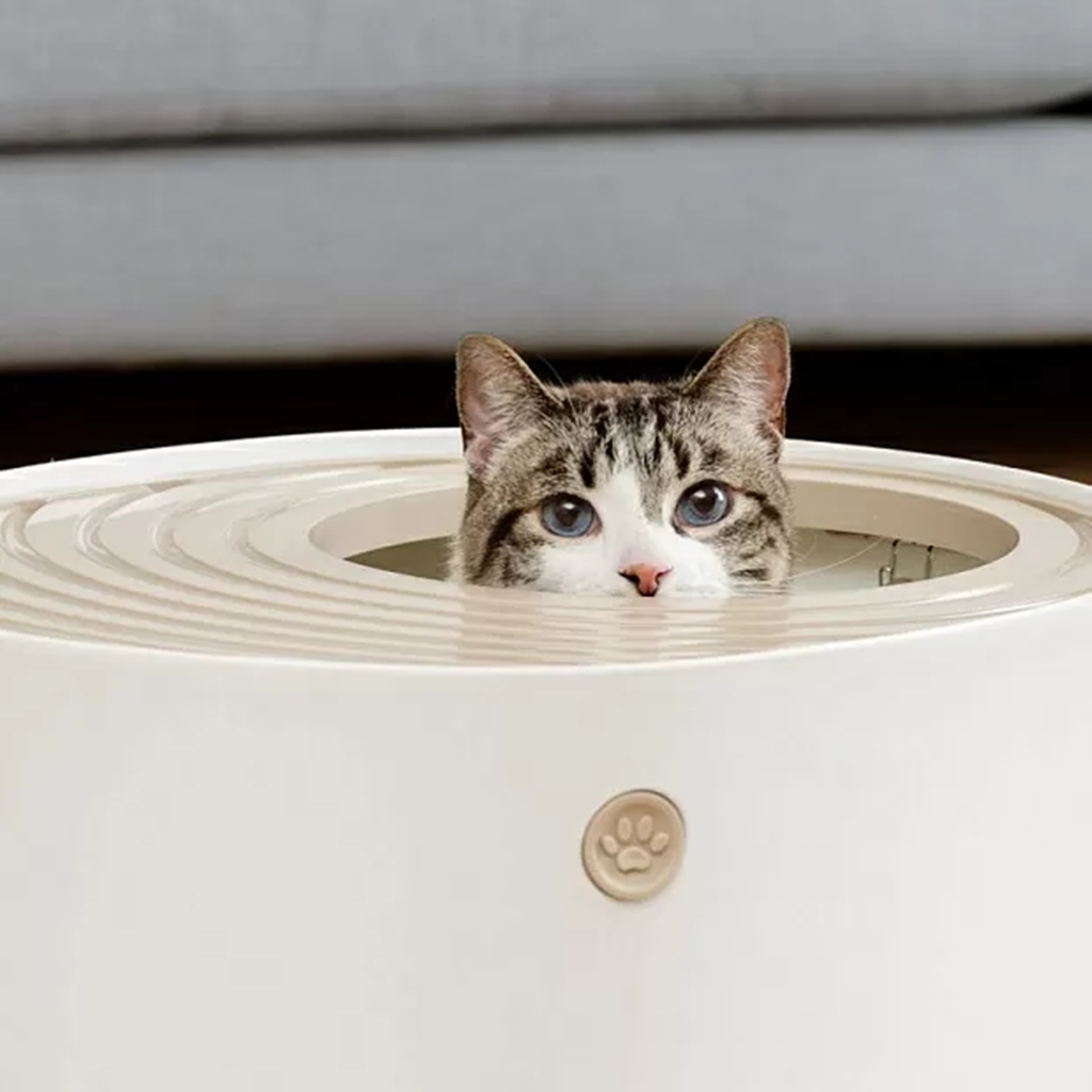 Туалет для кошек Xiaomi Iris Top Entry Cat Litter Box with Cat Litter Scoop (PUNT-530)