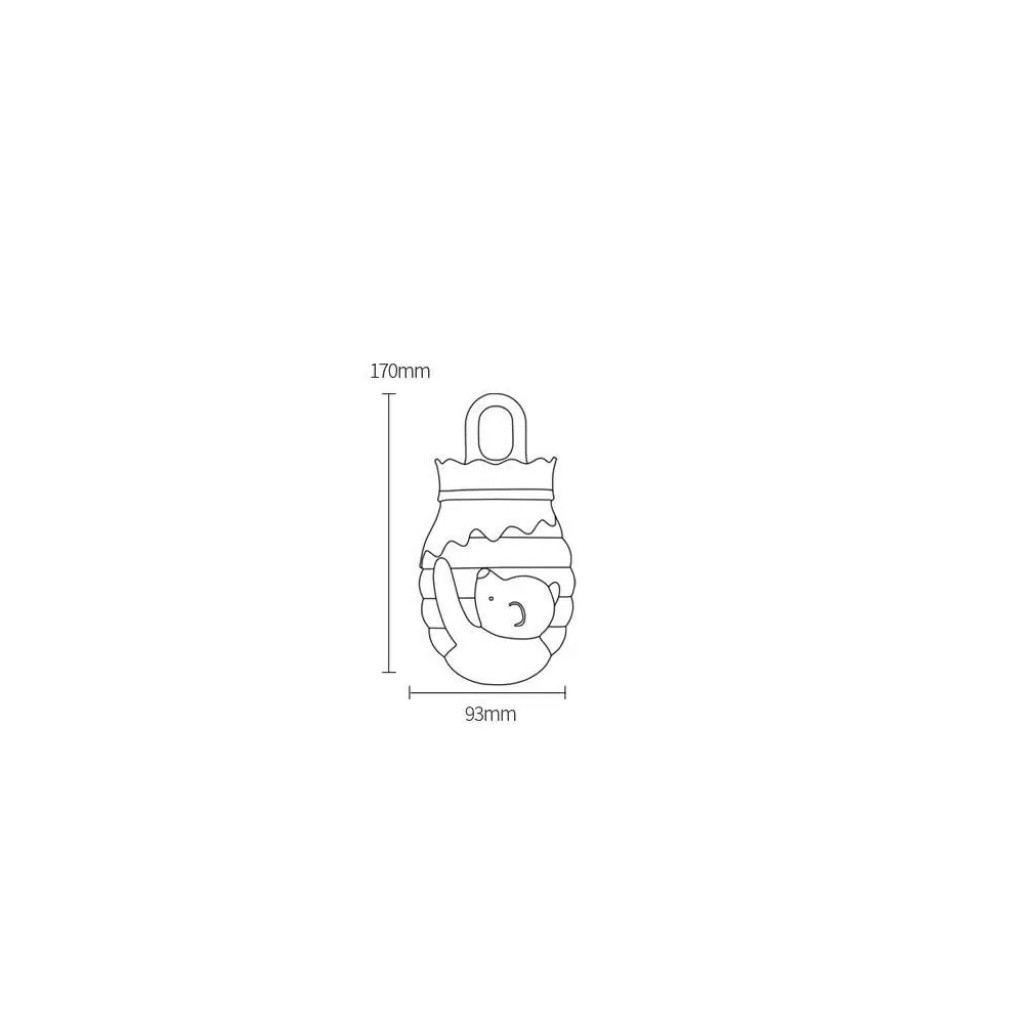 Силиконовая грелка Xioami Jordan Judy Bear Hot Water Bottle Size S Green (WD0032-S) Силиконовая грелка Xioami Jordan Judy Bear Hot Water Bottle Size S Green (WD0032-S)