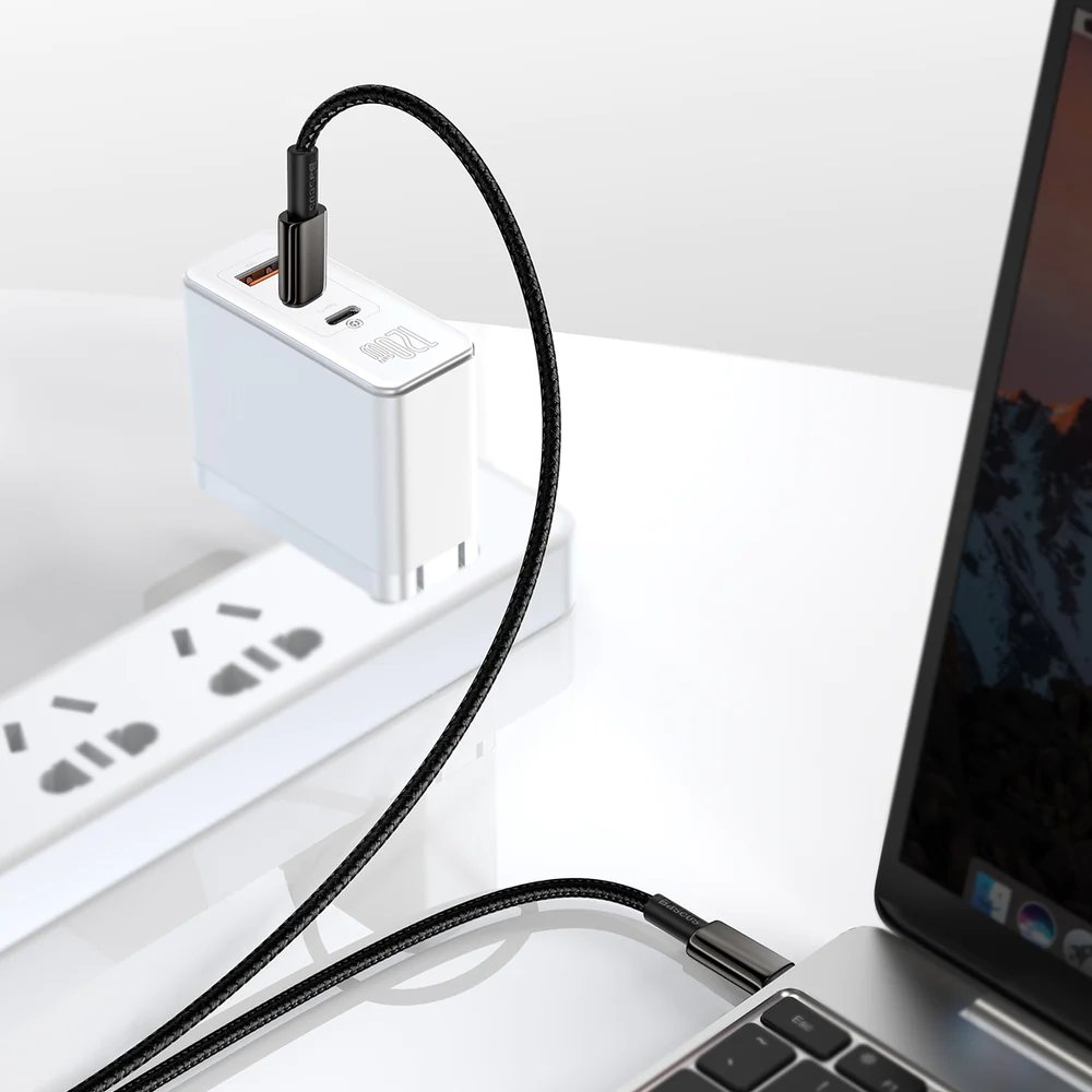 Кабель Baseus USB-C — USB-C 100W 3м (CAKW000201)