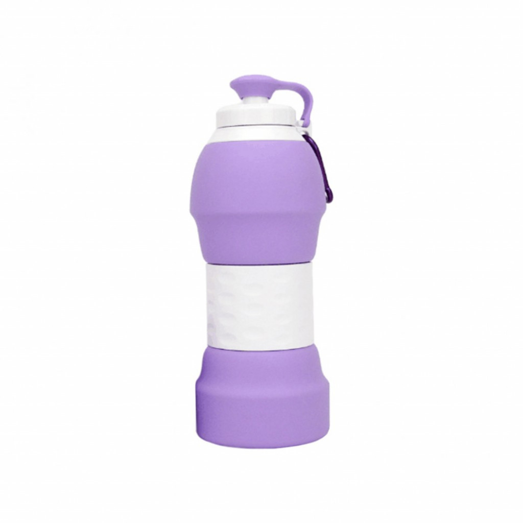 Силиконовая складная бутылка для воды 580 мл Xiaomi Collapsible Silicone Water Bottle