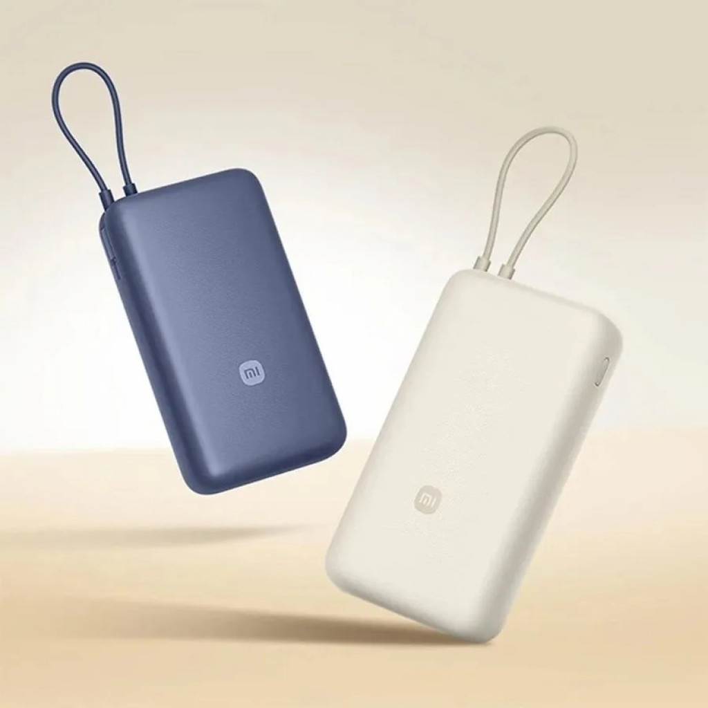 Внешний аккумулятор Xiaomi 20000 33W встроенный кабель USB-C (BHR8975GL/PB2030MI) Внешний аккумулятор Xiaomi 20000 33W встроенный кабель USB-C (BHR8975GL/PB2030MI)