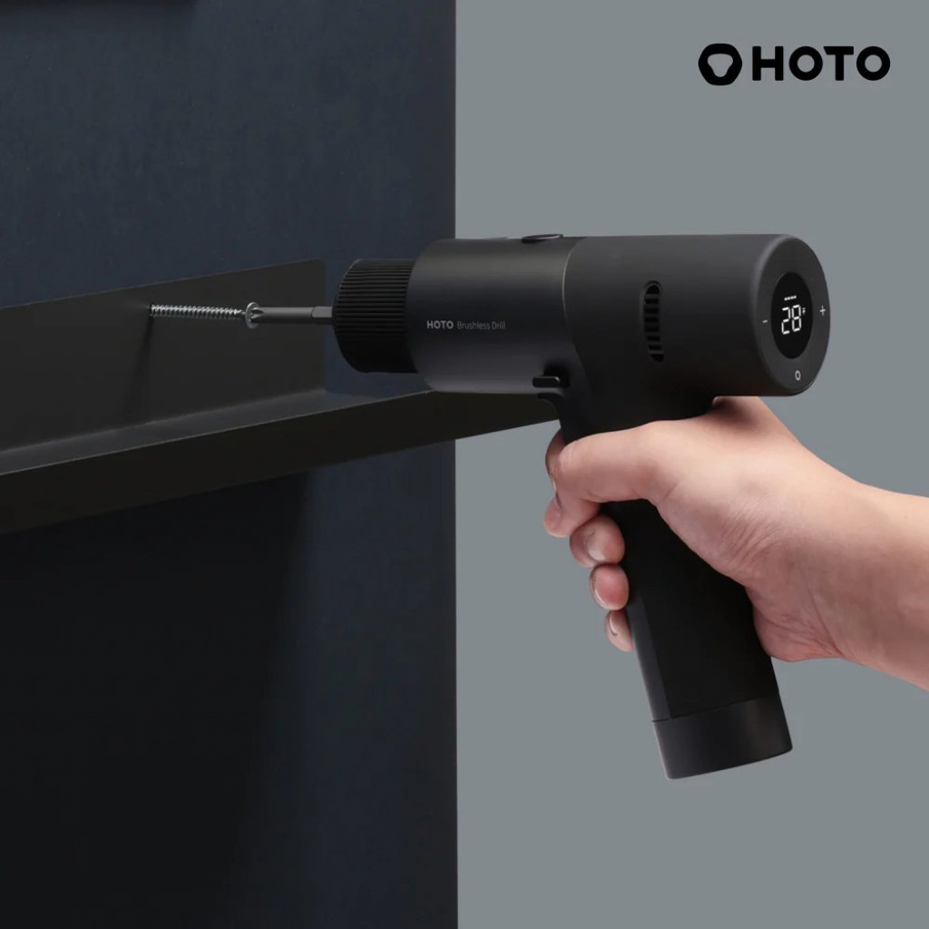 Набор инструментов Xiaomi HOTO Household Electric Drill Tool Box Set Gray (QWDZGJ001)