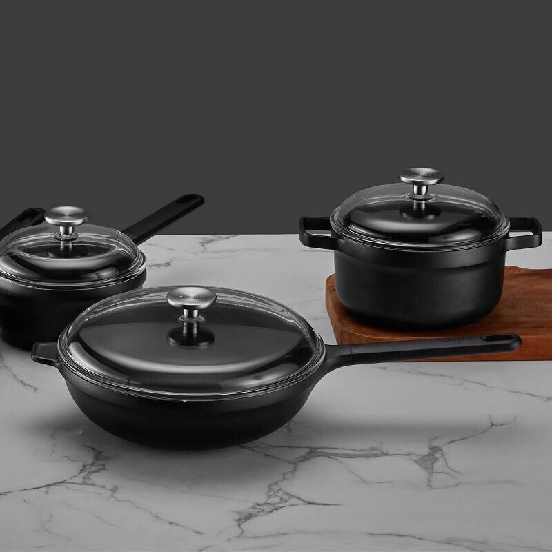 Сковорода-вок Xiaomi BergHOFF Gem Series Frying Pan