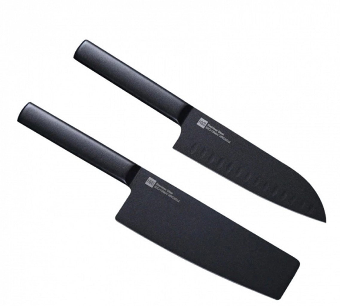 Набор кухонных ножей 2 в 1 Xiaomi Huo Hou Steel Knife Set