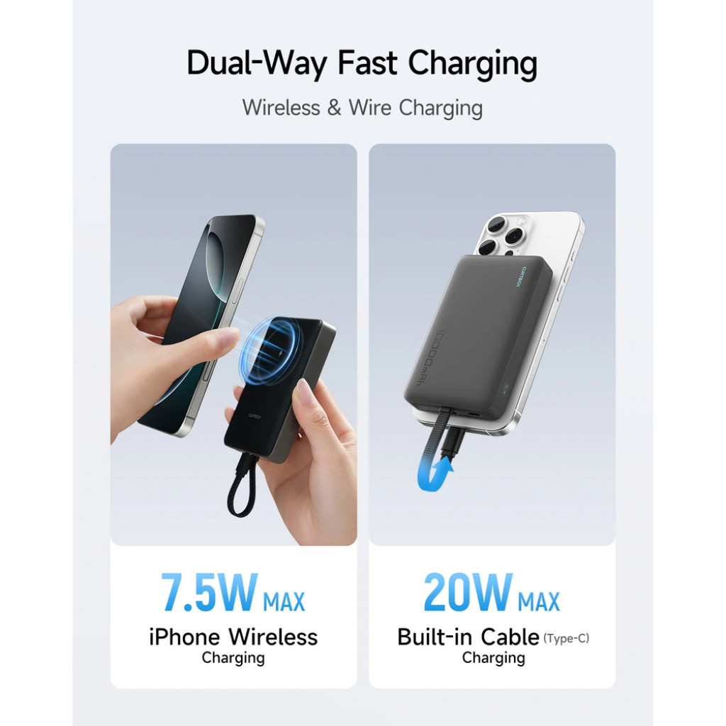 Внешний аккумулятор Xiaomi CUKTECH WPB100N Magnetic Power Bank (CP12)