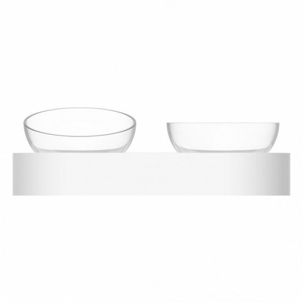 Миска для домашних животных Xiaomi Petkit 15 Adjustable Double Bowl White (AD-15)