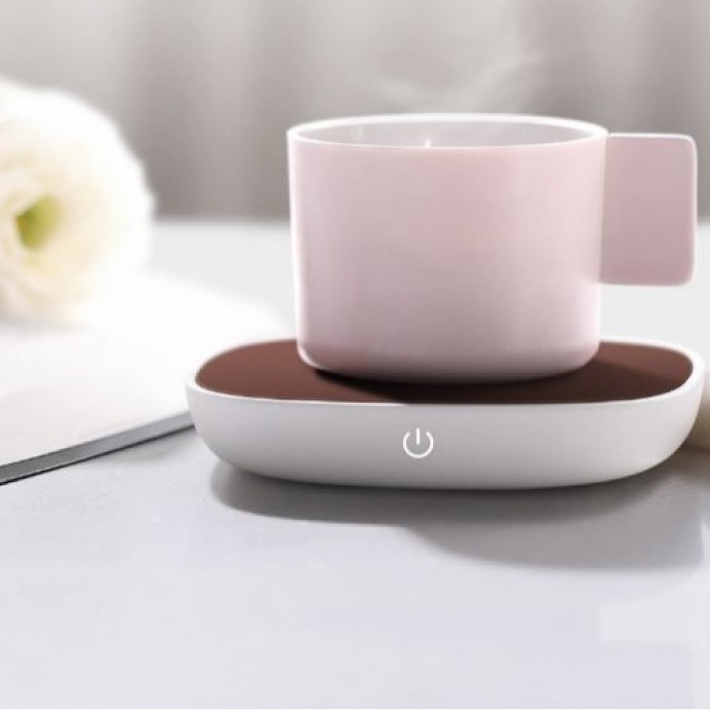 Подставка для чашек с функцией подогрева Xiaomi Sanjie Small Base Heating Coaster B1