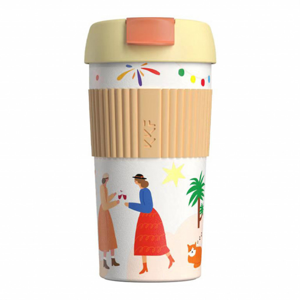 Термокружка 490 мл Xiaomi KKF Rainbow Vacuum Coffee Tumbler (S-U45C-AKI)