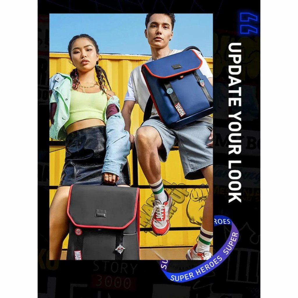 Рюкзак Xiaomi 90 Points Ninetygo Marvel Collaboration Collection Backpack (90BBPMT21123U) Рюкзак Xiaomi 90 Points Ninetygo Marvel Collaboration Collection Backpack (90BBPMT21123U)