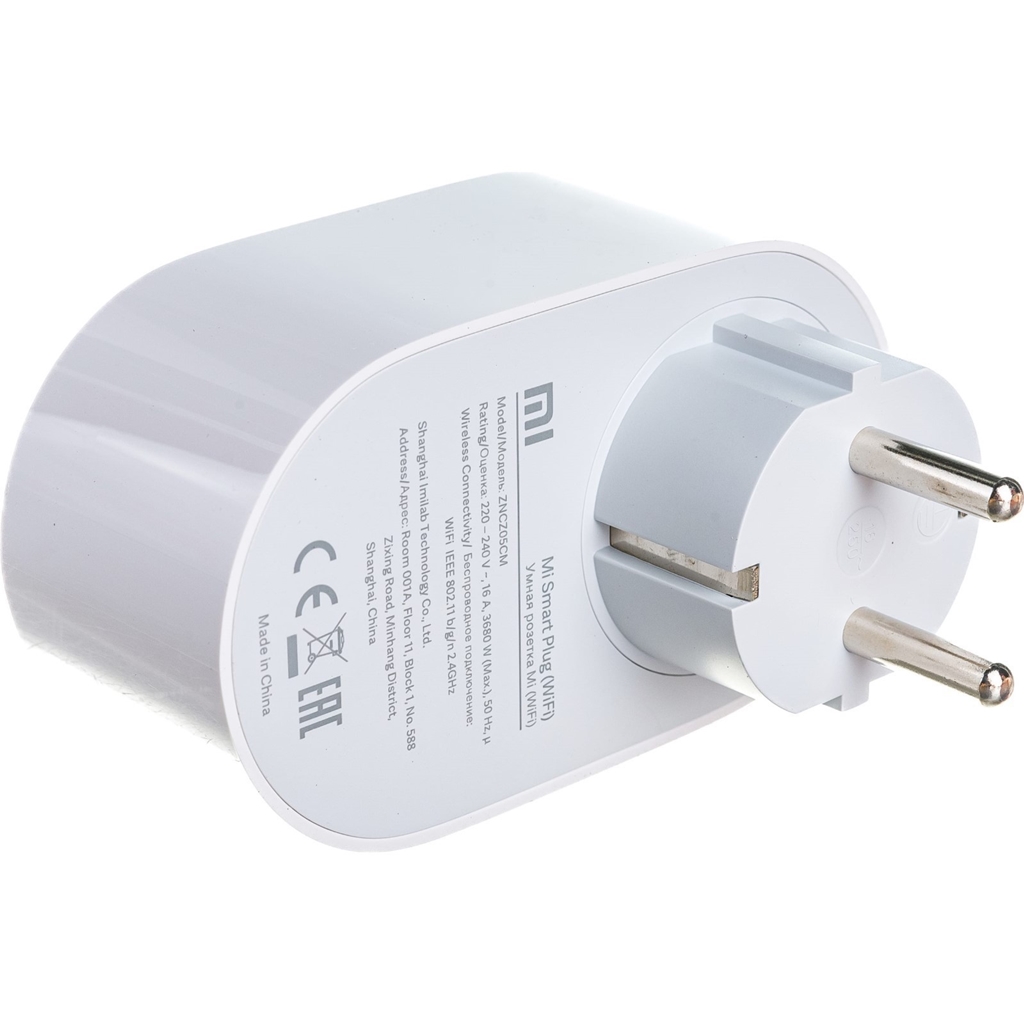 Умная розетка Xiaomi Mi Smart Power Plug (ZNCZ05CM)