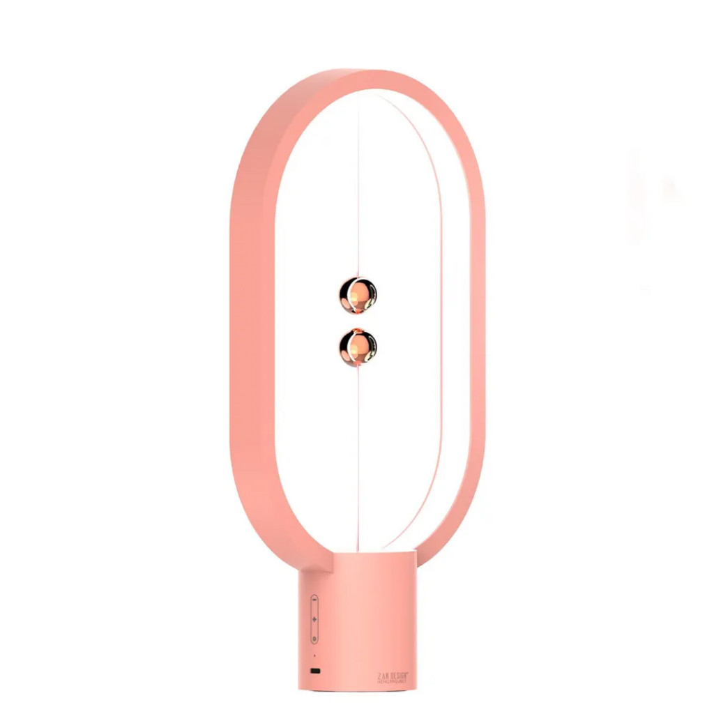 Настольная лампа с левитирующим выключателем Xiaomi Allocacoc Heng Balance Lamp Ellipse Light Wood (DH0037LW)