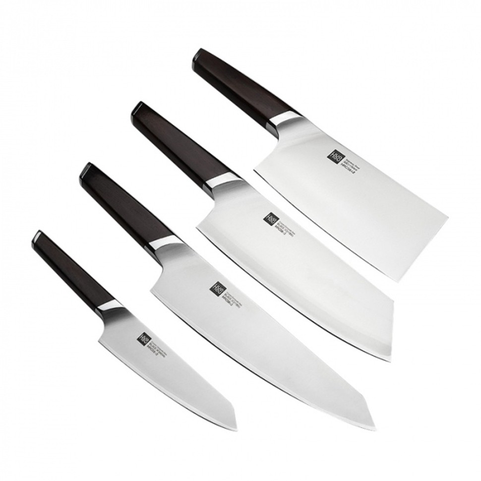 Набор стальных ножей Xiaomi Huo Hou Composite Steel Kitchen Knife Set (HU0033)