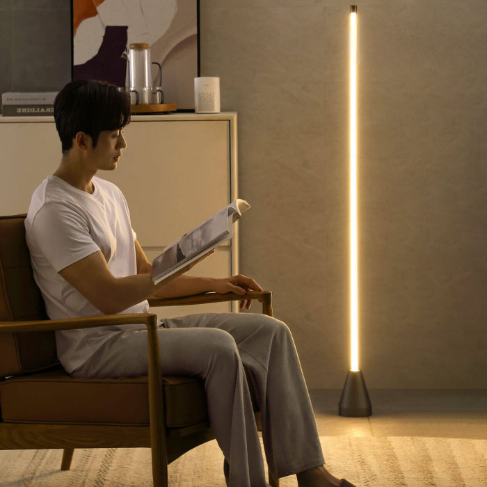 Умный торшер Xiaomi ZAIR Smart Floor Lamp Pro Version Gray (Vi-Pro)