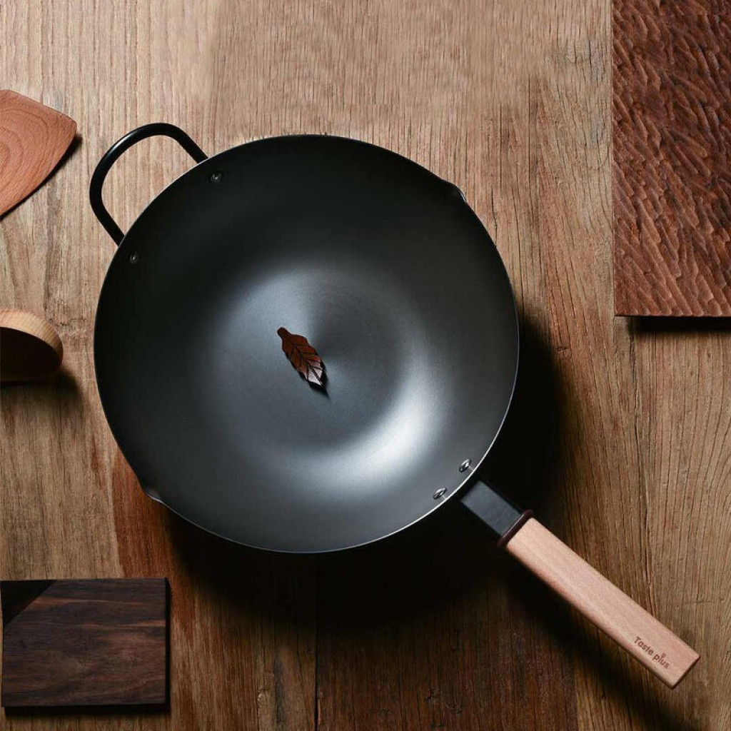 Сковорода-вок Xiaomi Taste Plus Uncoated Iron Wok (TP3C32)