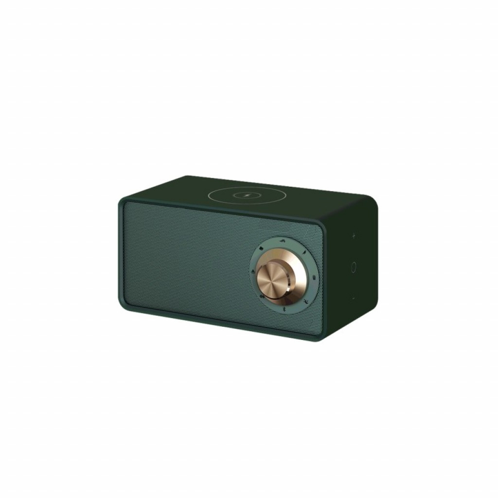 Беспроводная колонка с функцией беспроводной зарядки Qualitell White Noise Wireless Speaker (ZS1001) Беспроводная колонка с функцией беспроводной зарядки Qualitell White Noise Wireless Speaker (ZS1001)