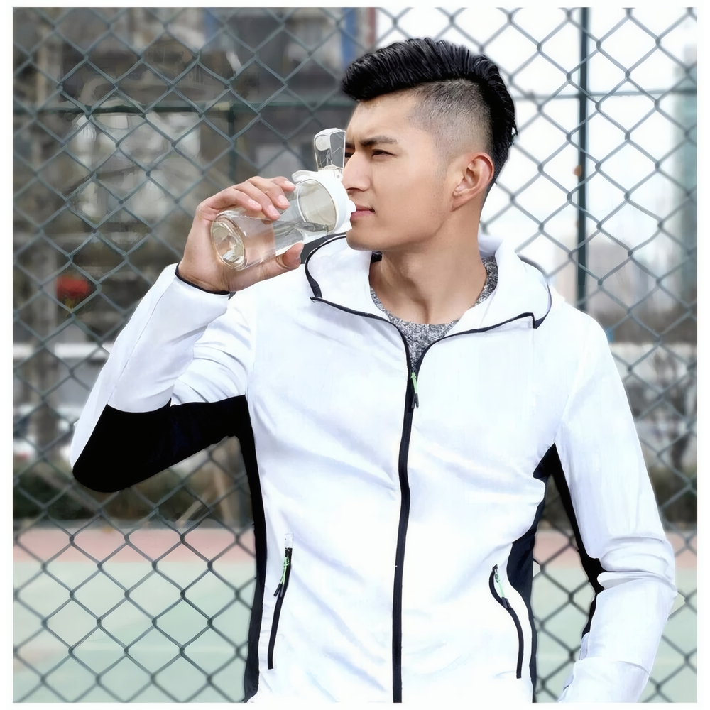 Бутылка для воды Xiaomi Quange Hello Life Tritan Sports Cup 480ml (SJ010101) Бутылка для воды Xiaomi Quange Hello Life Tritan Sports Cup 480ml (SJ010101)