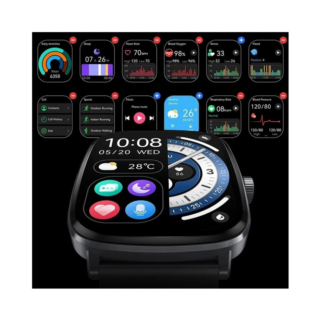 Умные часы Xiaomi Haylou Smart Watch Solar RS5 (LS19) Умные часы Xiaomi Haylou Smart Watch Solar RS5 (LS19)