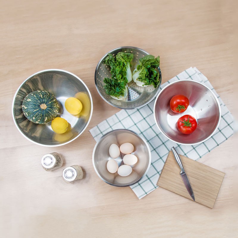 Набор мисок Xiaomi Maison Maxx Stainless Steel Cooking Pot Set