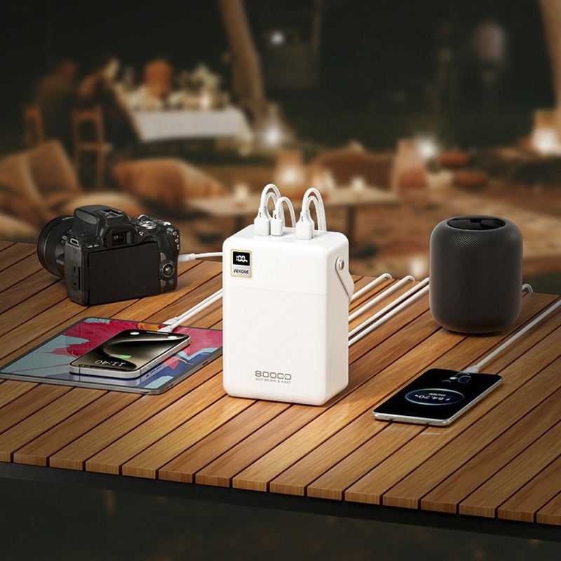Внешний аккумулятор WEKOME Power Bank 60000mAh 22.5W (WP-76) Внешний аккумулятор WEKOME Power Bank 60000mAh 22.5W (WP-76)