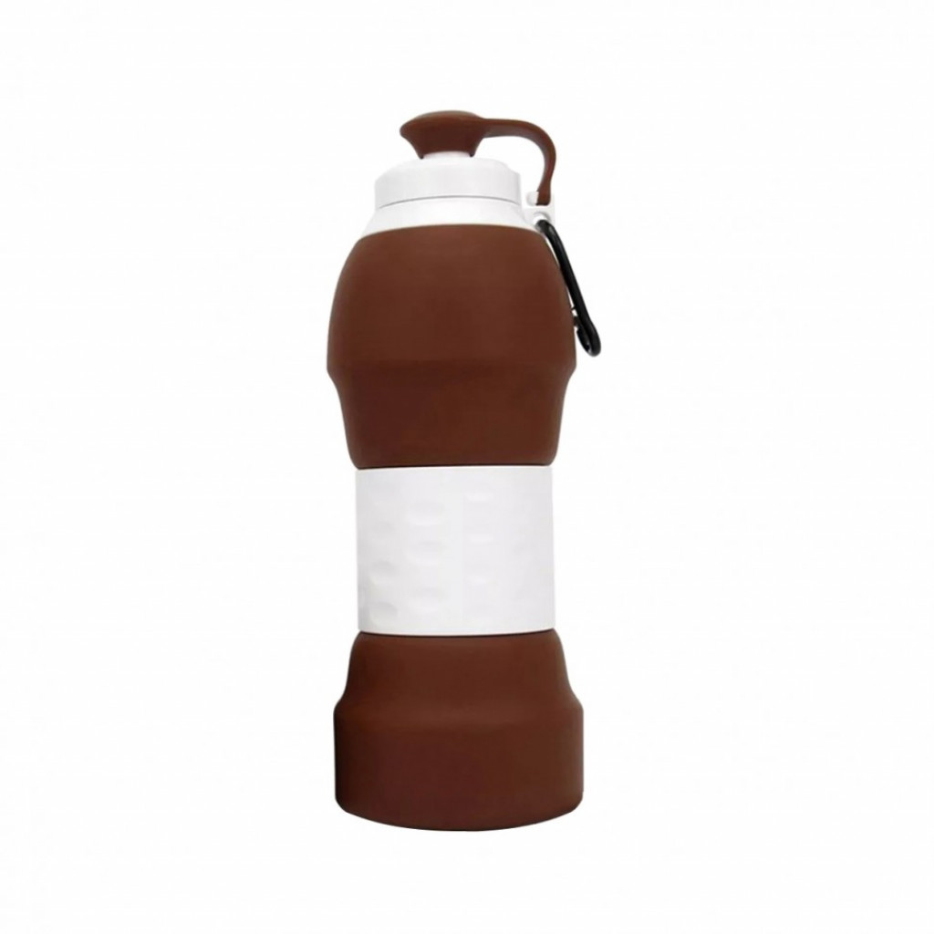 Силиконовая складная бутылка для воды 580 мл Xiaomi Collapsible Silicone Water Bottle