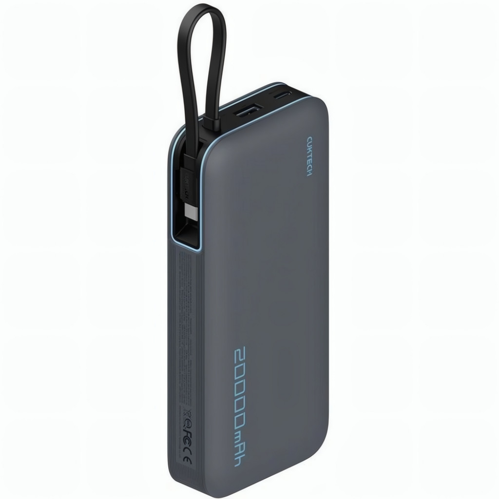 Внешний аккумулятор Xiaomi CUKTECH PB200N 55W (CUKP200NGLDG) Внешний аккумулятор Xiaomi CUKTECH PB200N 55W (CUKP200NGLDG)