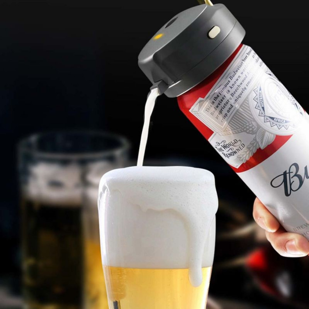 Портативный мини-барботер для банки Xiaomi Star Compass Canned Portable Beer Foam Machine