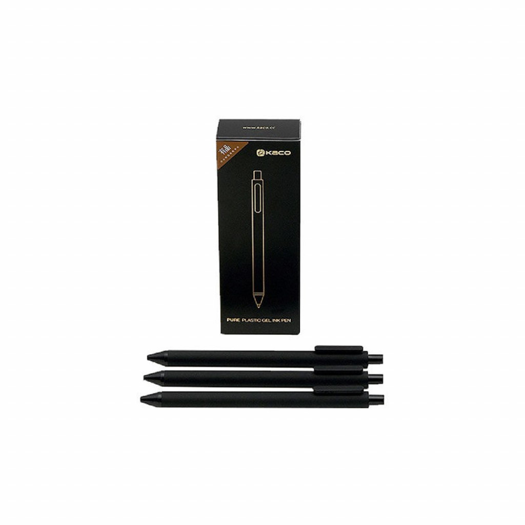 Набор гелевых ручек Xiaomi KACO Pure Plastic Gel Ink Pen 10 шт черный (K1015) Набор гелевых ручек Xiaomi KACO Pure Plastic Gel Ink Pen 10 шт черный (K1015)