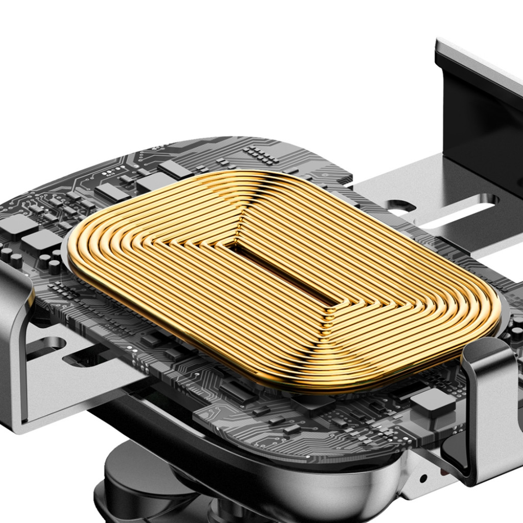 Автомобильный держатель с беспроводной зарядкой Baseus Smart Vehicle Bracket Wireless Charger (WXZN-01) Автомобильный держатель с беспроводной зарядкой Baseus Smart Vehicle Bracket Wireless Charger (WXZN-01)