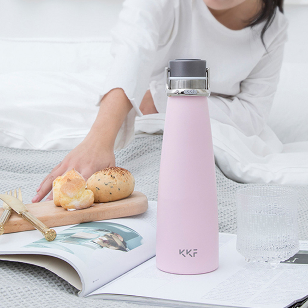 Умная термобутылка Xiaomi KKF Smart Vacuum Bottle Pink