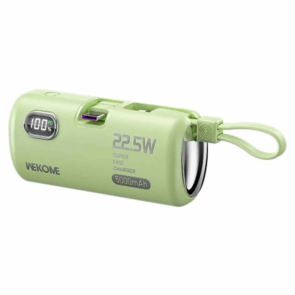 Внешний аккумулятор WEKOME Power Bank 5000mAh Companion Series 22.5W Super Fast Charging Emergency (WP-19) Внешний аккумулятор WEKOME Power Bank 5000mAh Companion Series 22.5W Super Fast Charging Emergency (WP-19)