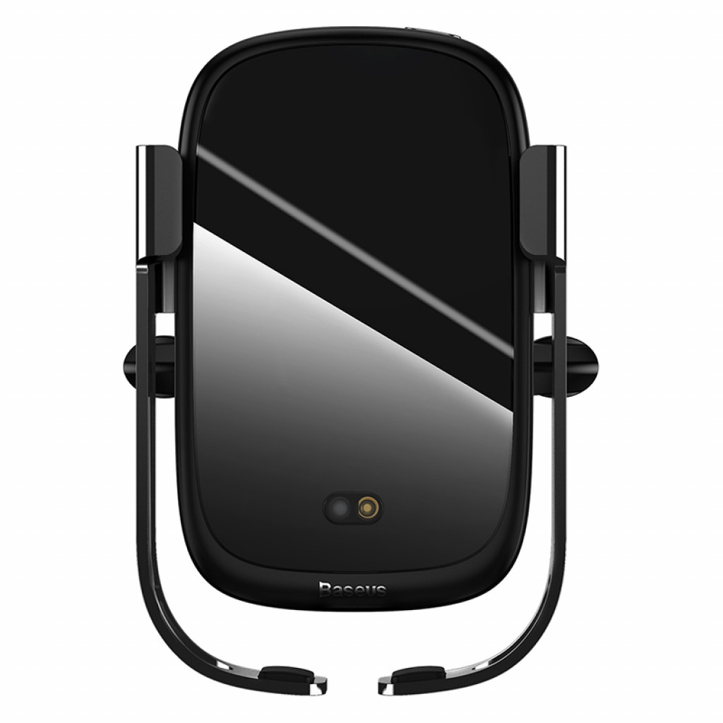 Автомобильный держатель с беспроводной зарядкой Baseus Rock-Solid Electric Holder Wireless Charger (WXHW01-01) Автомобильный держатель с беспроводной зарядкой Baseus Rock-Solid Electric Holder Wireless Charger (WXHW01-01)