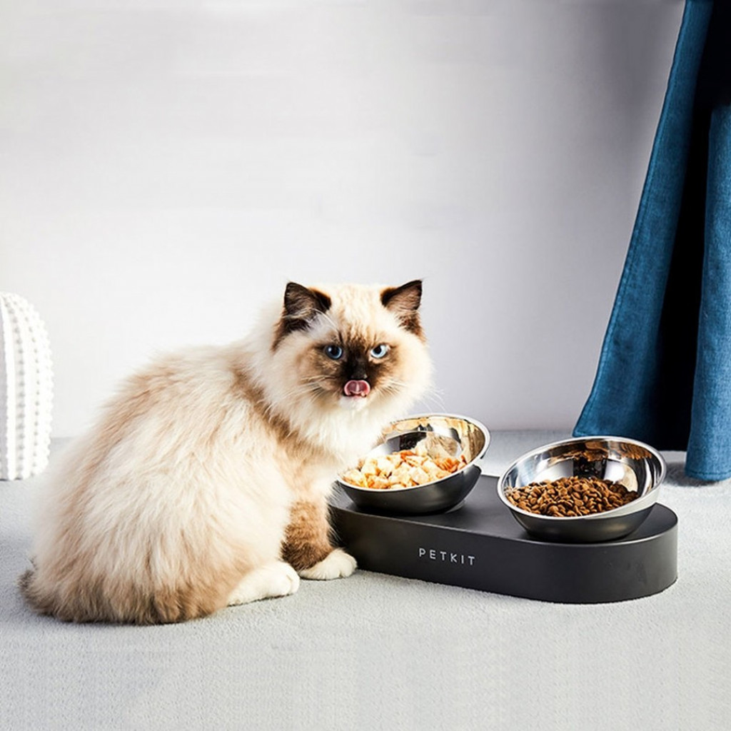 Миска для животных Xiaomi Petkit Double Bowl Set Metal Version (P5201) Миска для животных Xiaomi Petkit Double Bowl Set Metal Version (P5201)