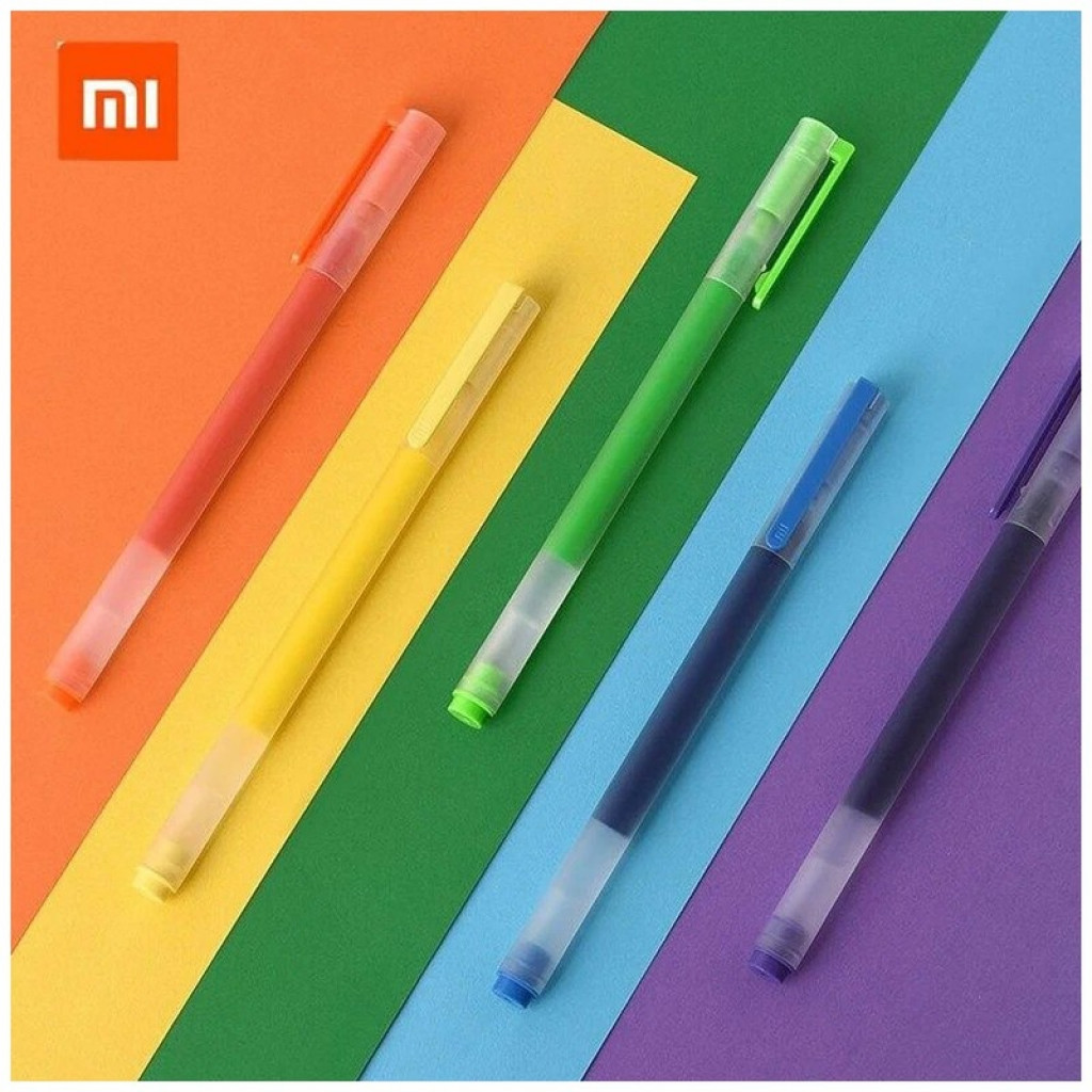 Набор гелевых ручек Xiaomi Mi Colorful Gel Pen 5 шт. (MJZXB03WC) Набор гелевых ручек Xiaomi Mi Colorful Gel Pen 5 шт. (MJZXB03WC)