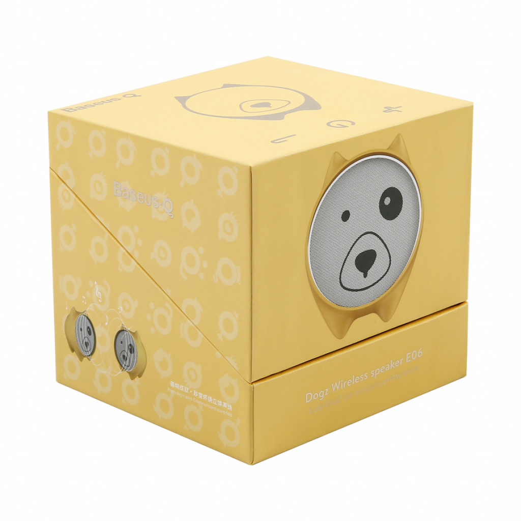 Портативная колонка Baseus Dogz Wireless Speaker E06 (NGE06-0Y) Портативная колонка Baseus Dogz Wireless Speaker E06 (NGE06-0Y)
