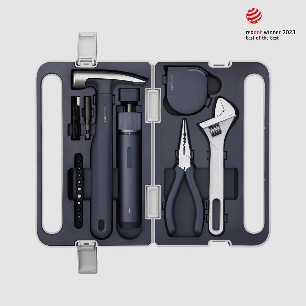 Набор инструментов с электрической отверткой Xiaomi HOTO Household Toolbox Electric Screwdriver Set (QWDGJ001)