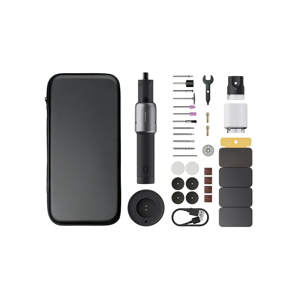 Беспроводная шлифовальная машинка‑гравер Xiaomi HOTO 4V Cordless Rotary Tool Kit (QWLDM001) Беспроводная шлифовальная машинка‑гравер Xiaomi HOTO 4V Cordless Rotary Tool Kit (QWLDM001)