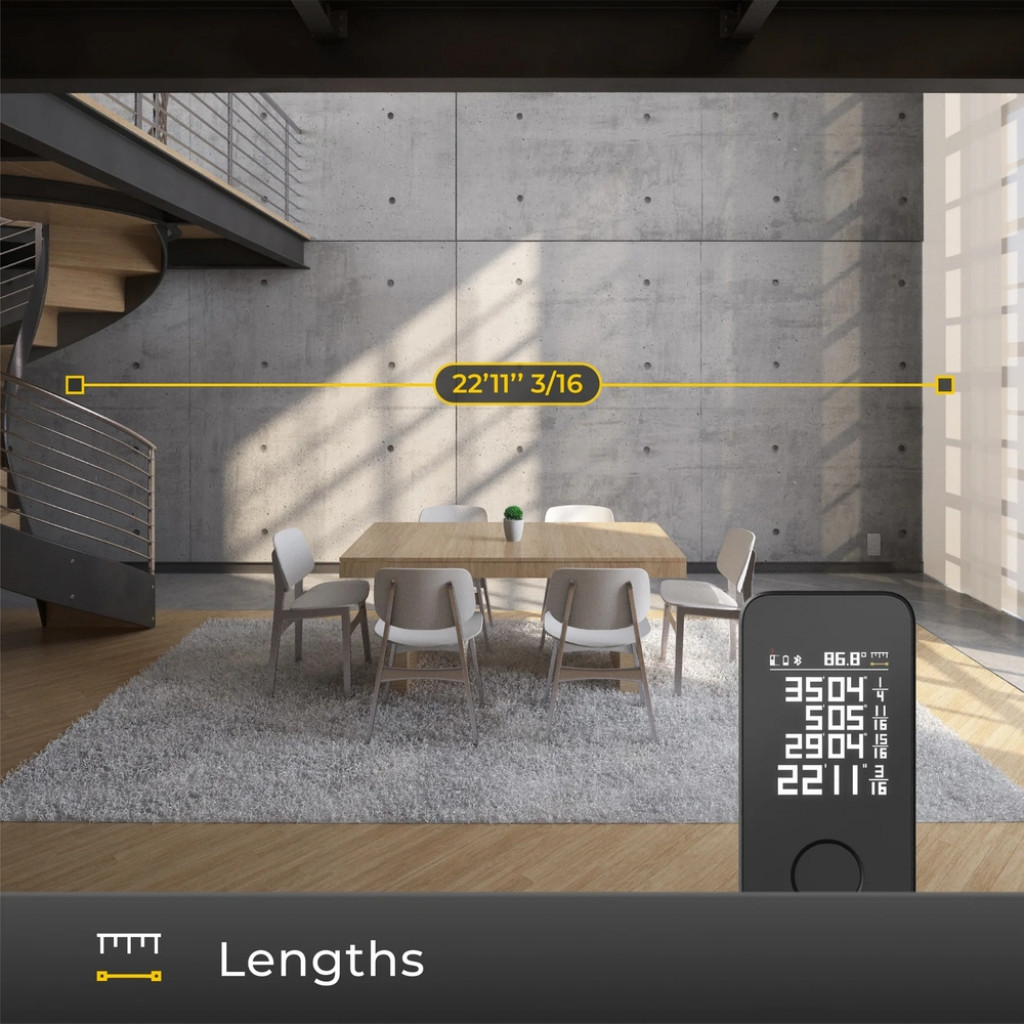 Умный лазерный дальномер Xiaomi HOTO Laser Measure Pro (H-D50/QWCJY002) Умный лазерный дальномер Xiaomi HOTO Laser Measure Pro (H-D50/QWCJY002)
