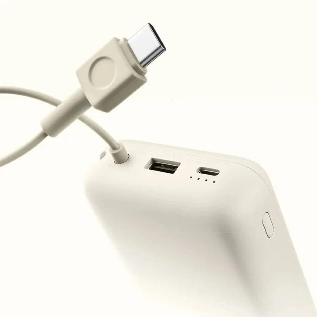 Внешний аккумулятор Xiaomi 20000 33W встроенный кабель USB-C (BHR8975GL/PB2030MI) Внешний аккумулятор Xiaomi 20000 33W встроенный кабель USB-C (BHR8975GL/PB2030MI)