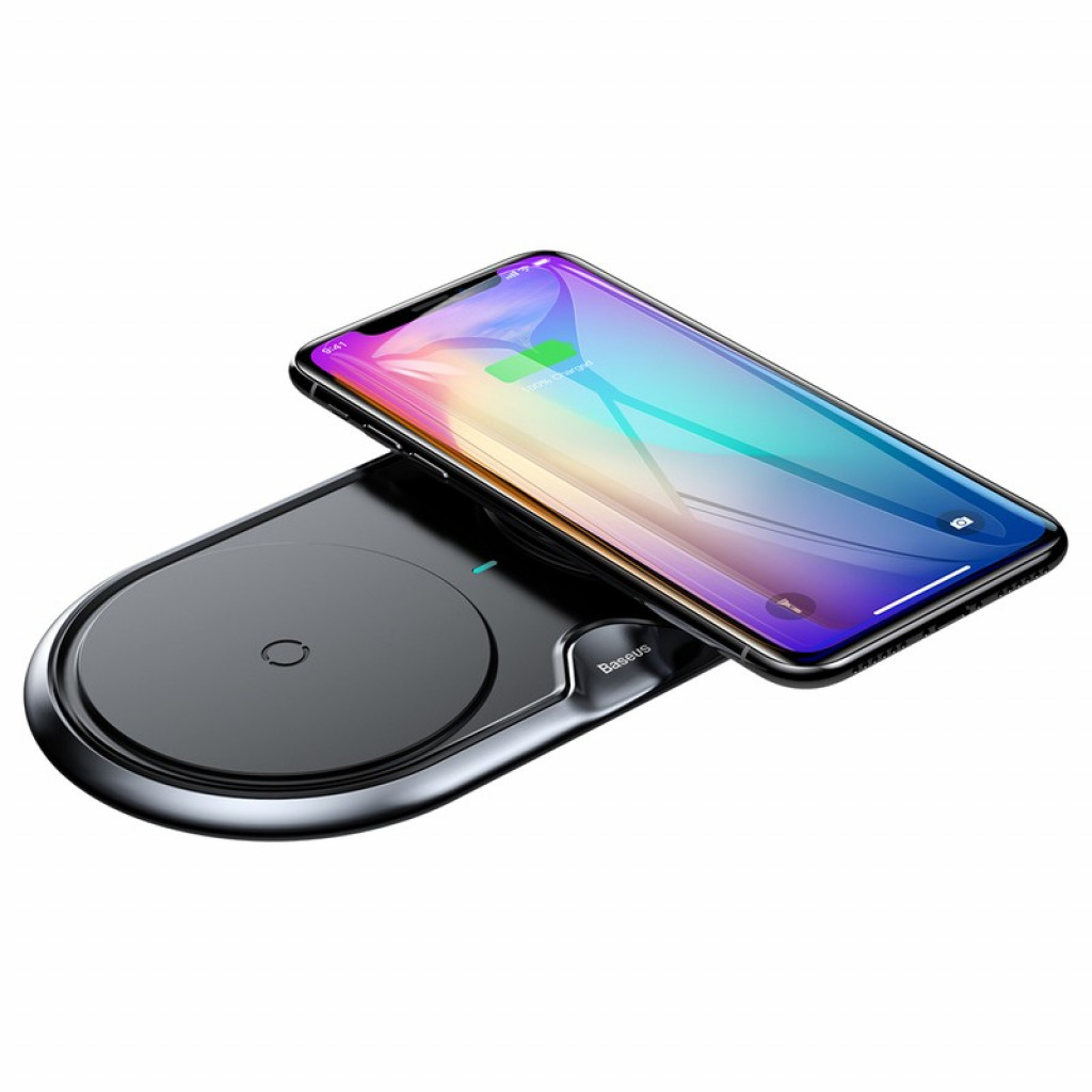 Беспроводное зарядное устройство Baseus Dual Wireless Charger (WXXHJ-A01) Беспроводное зарядное устройство Baseus Dual Wireless Charger (WXXHJ-A01)