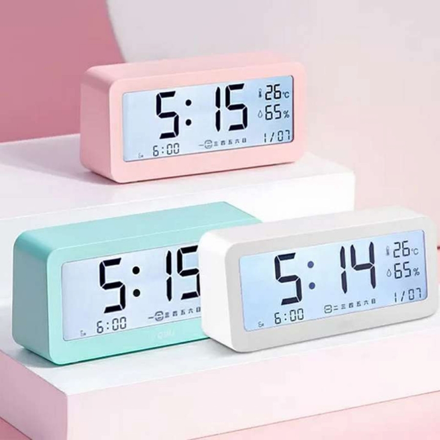 Часы-метеостанция Xiaomi Deli Effective Electronic Alarm Clock (8826)